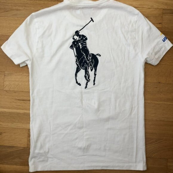 Polo 2022 US Open Ball Crew Tryouts Tee Shirt Size Small - Picture 2 of 5